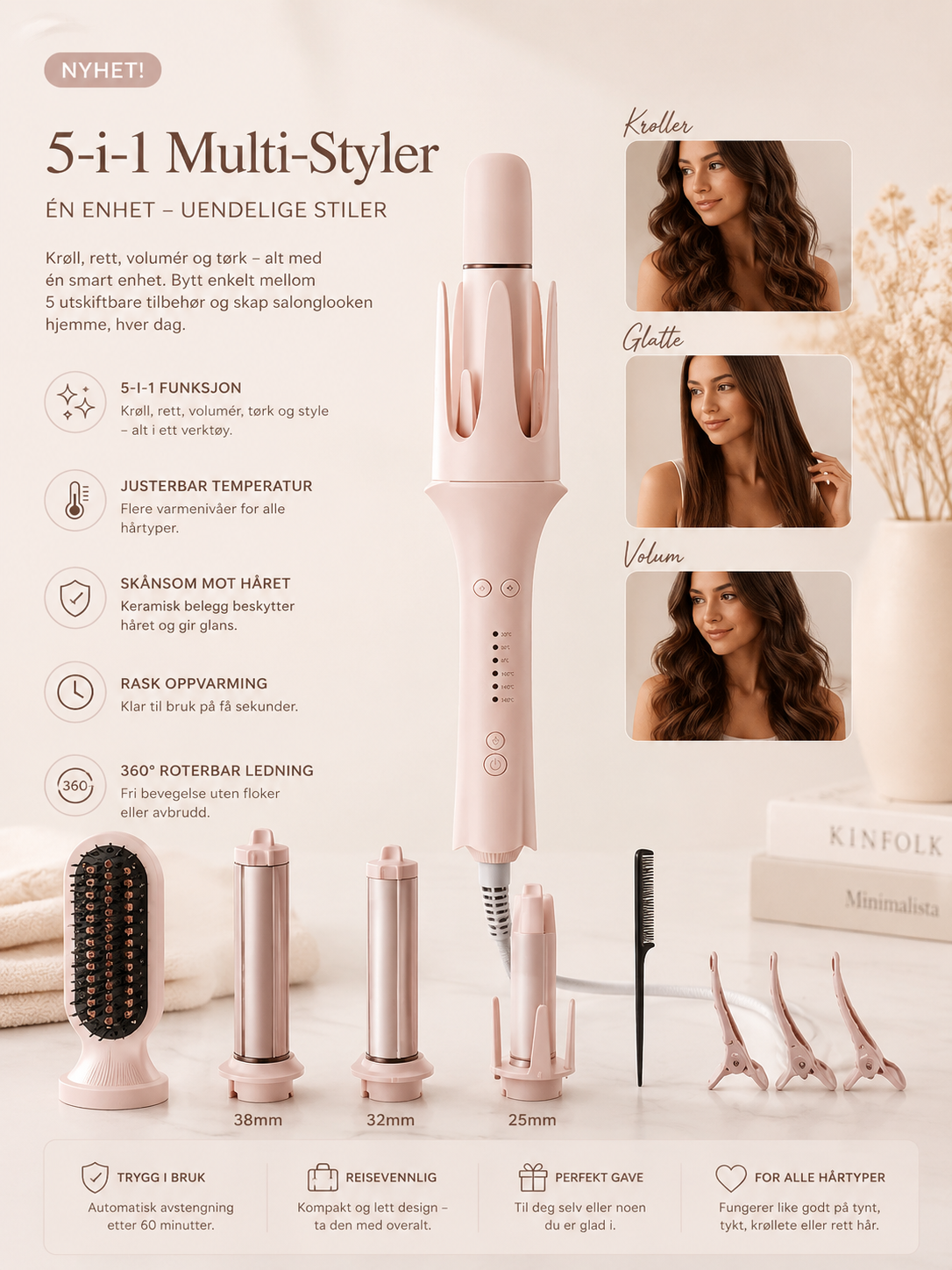 LuxeLocks™ CurlMate Pro