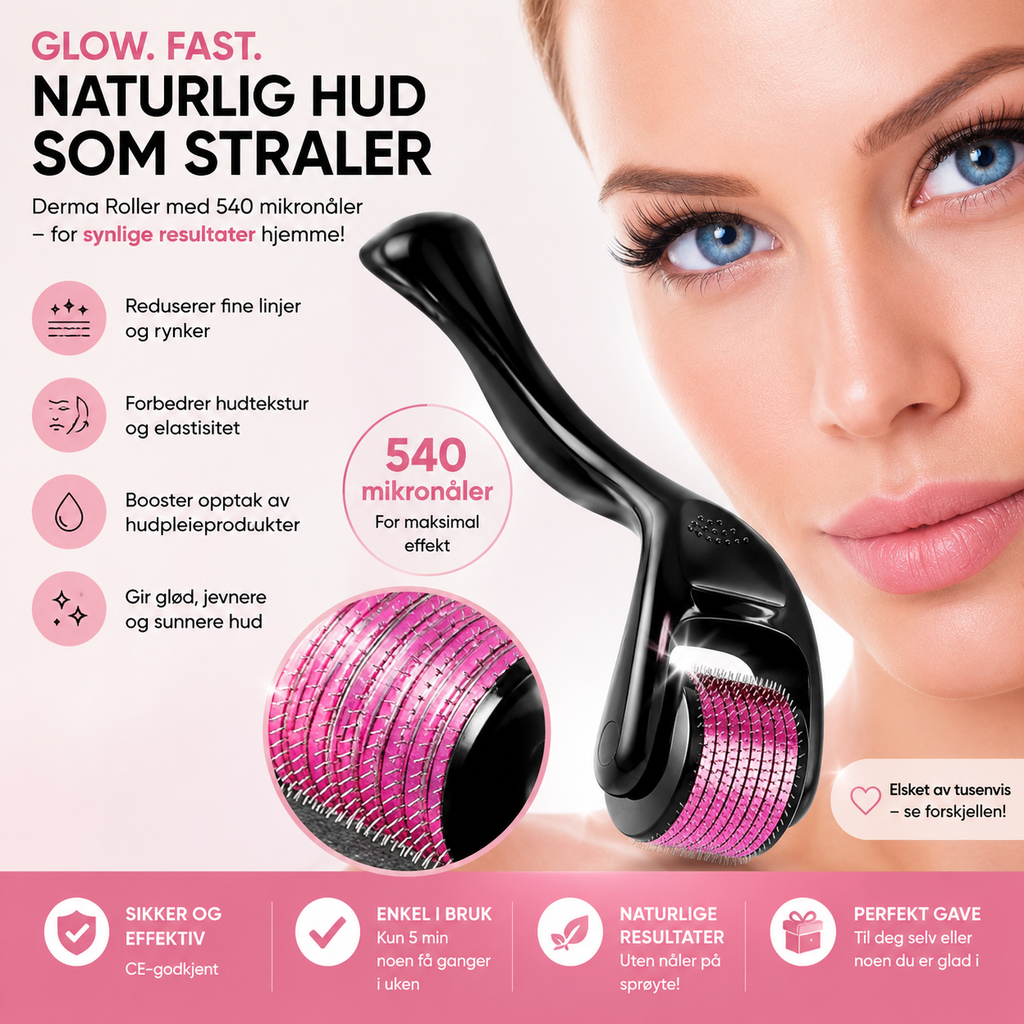 Luxelocks Titanium SkinRenew Microneedle Roller