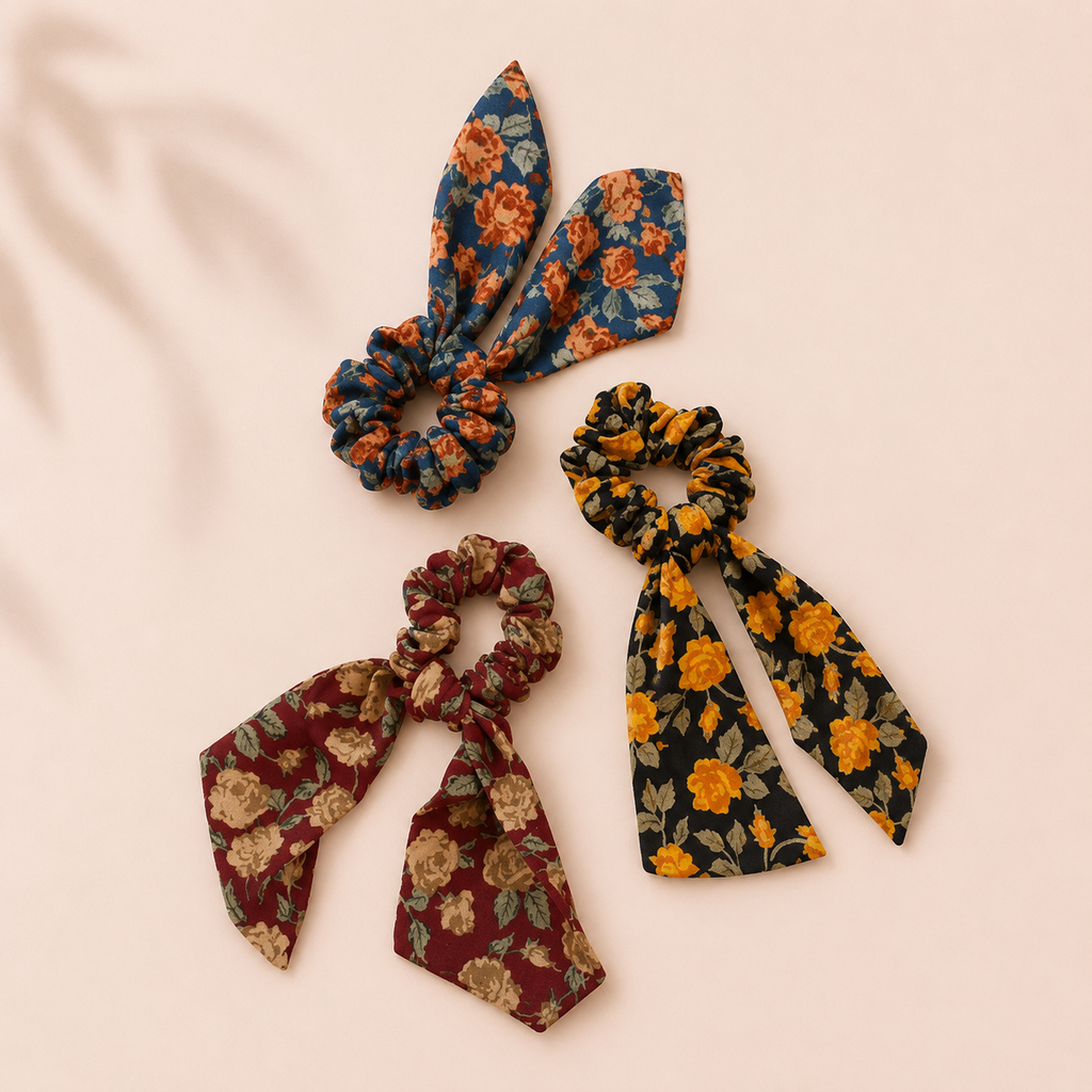 Flora Silk Bow