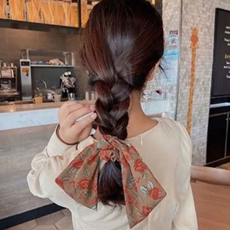 Flora Silk Bow