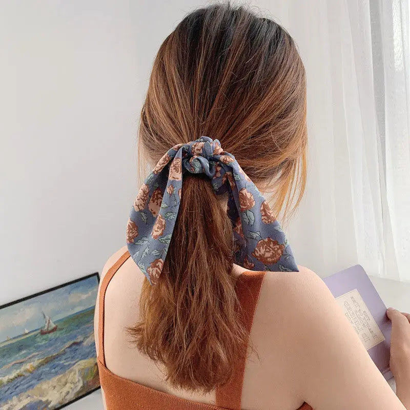 Flora Silk Bow