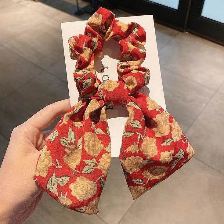 Flora Silk Bow