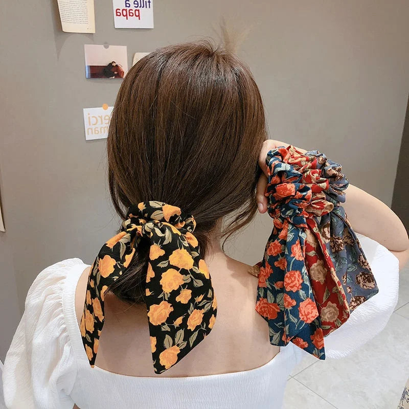 Flora Silk Bow
