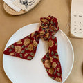 Flora Silk Bow