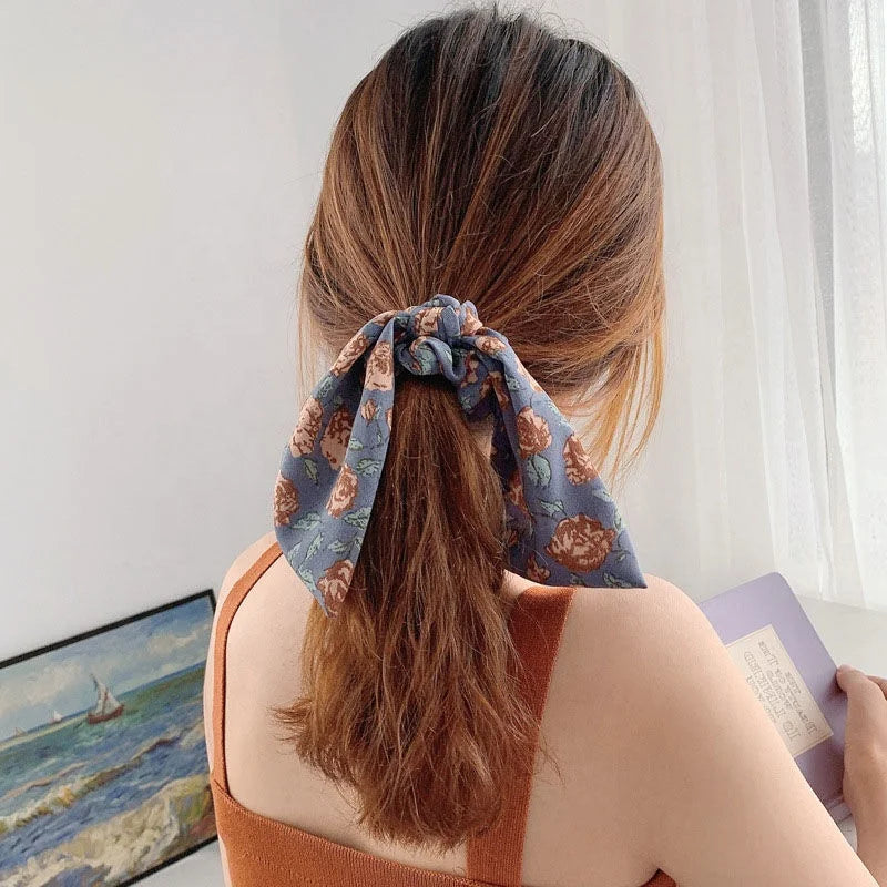 Flora Silk Bow