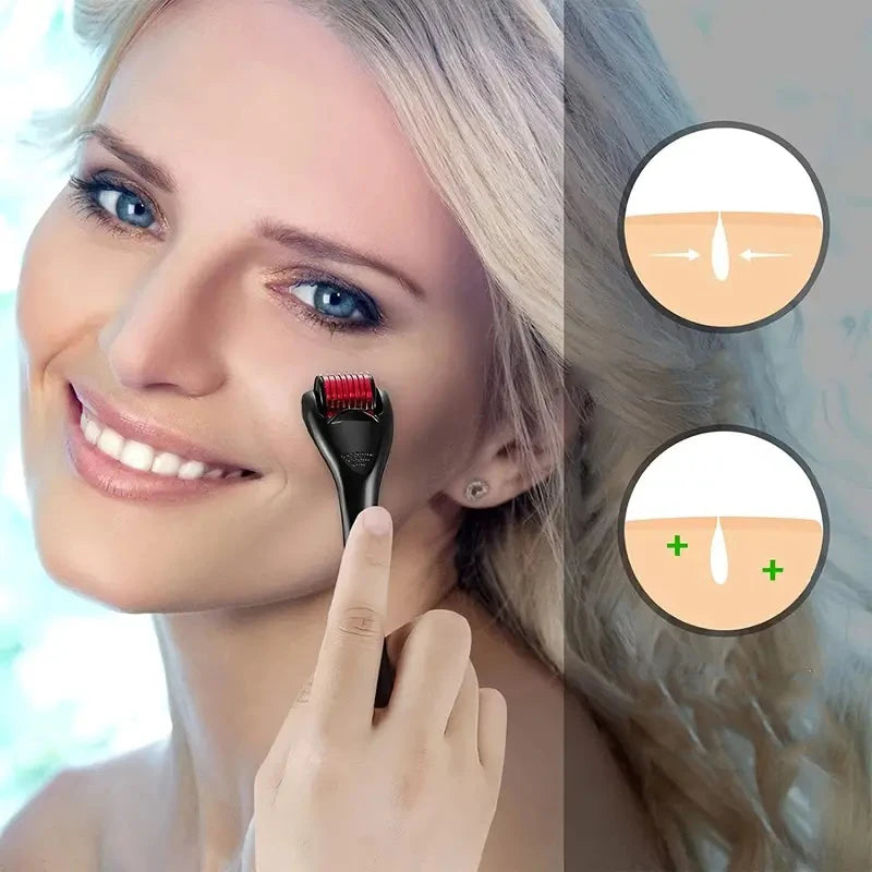 Luxelocks Titanium SkinRenew Microneedle Roller