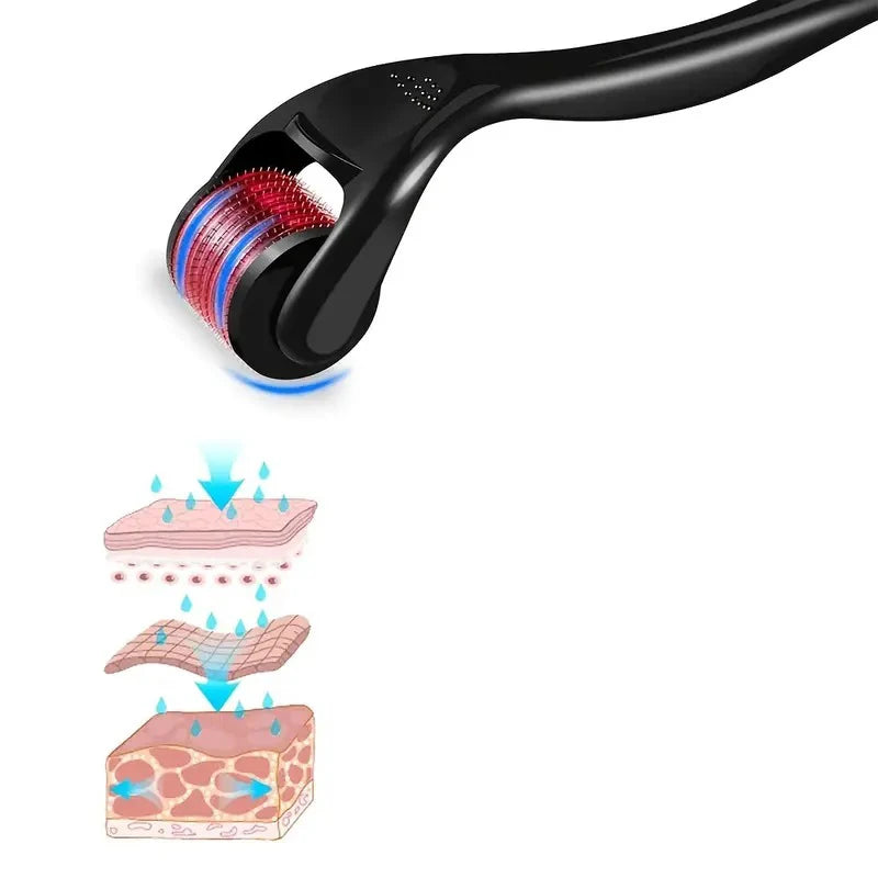 Luxelocks Titanium SkinRenew Microneedle Roller
